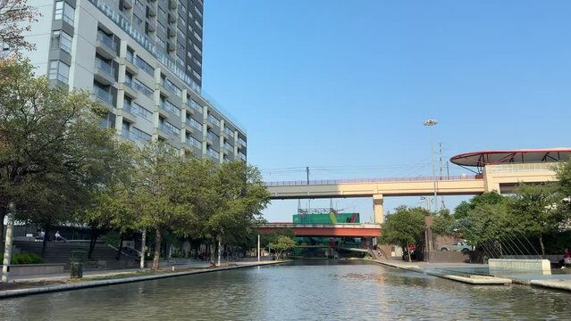 paseo santa lucia - parque fundidora, monterrey nuevo leon