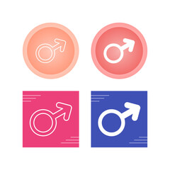 Male Sign Vector Icon