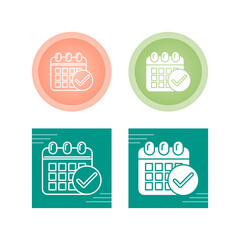 Calendar Vector Icon