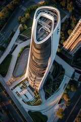 Exterior High Rise Building