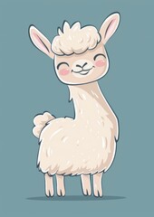 Happy llama