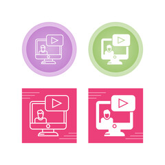 Webinar Vector Icon