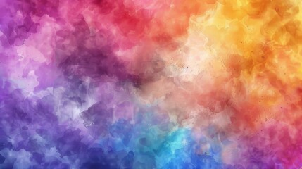 Vibrant watercolor palette backdrop
