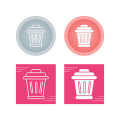 Garbage Vector Icon