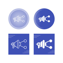 Viral Marketing Vector Icon