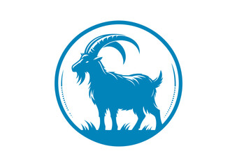 goat vector, transparent background.