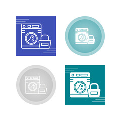 Laundry Vector Icon