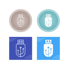 Usb Vector Icon