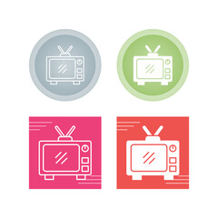 Television Vector Icon