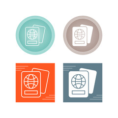 Passport Vector Icon