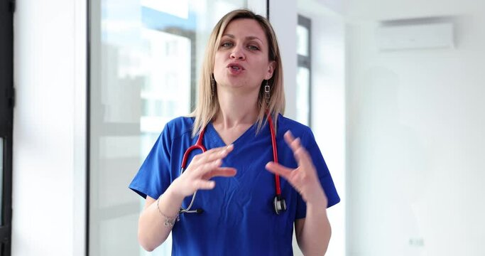 Healthcare professional explains importance of regular checkups