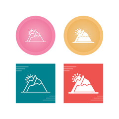 Mountain Vector Icon