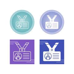 Id card Vector Icon