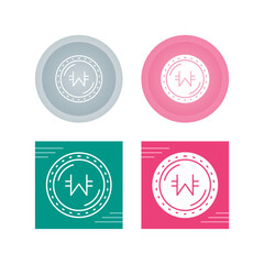 Won Currency Vector Icon