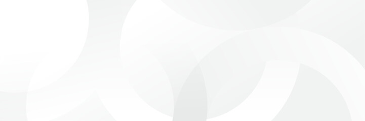 Abstract white Geometric banner design background.
