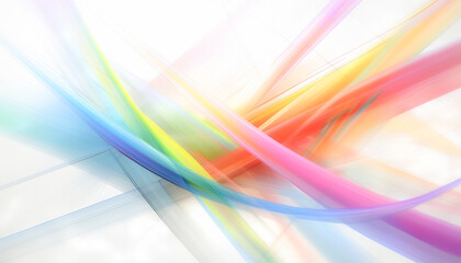 虹色は平和の色～レインボーカラーをモチーフにしたグラフィック素材、広告素材、