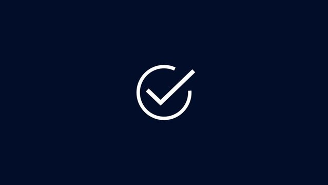 success checklist icon animation