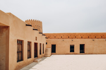 Al Zubara Fort, a historic Qatari military fortress built under the oversight of Sheikh Abdullah bin Jassim Al Thani in 1938
