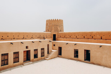 Al Zubara Fort, a historic Qatari military fortress built under the oversight of Sheikh Abdullah bin Jassim Al Thani in 1938