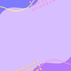 アートウェーブな抽象スクエア壁紙⭐︎