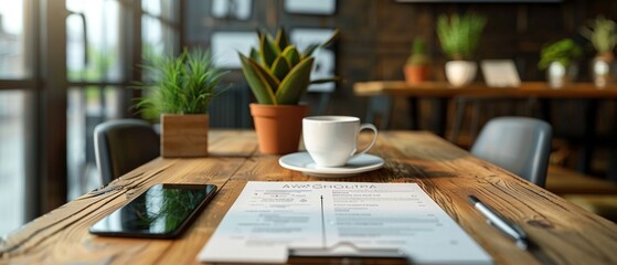 A clean, minimalist resume template awaiting your professional achievements. Save money by crafting a standout resume that opens doors.