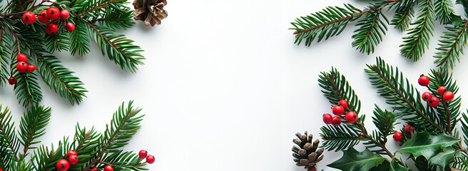 Festive Fir Tree Decorated with Lights and Ornaments Christmas and New Year Interior with Decorated Fir Tree