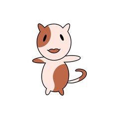 illustration of a cartoon pig