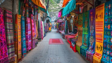 Colors in Traditional Market