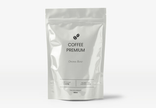 Plastic Pouch Mockup With Generative AI