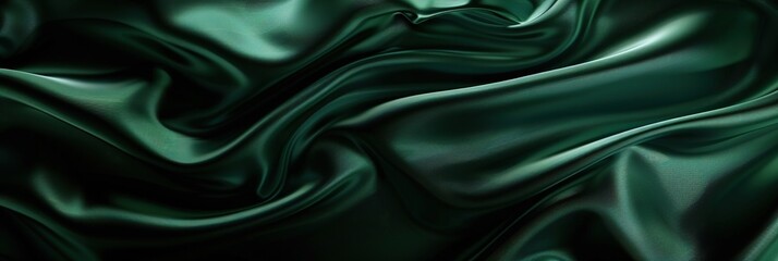 Fototapeta premium Dark green background. Luxury background