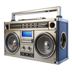 Obraz premium Radio on transparent background