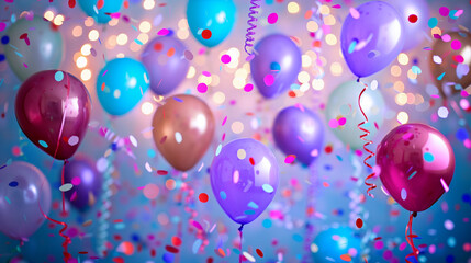 Confetti Balloons for Celebration