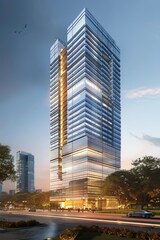 Exterior High Rise Building