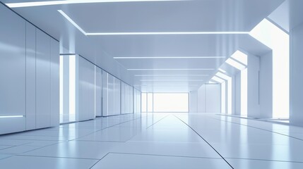 Obraz premium corridor in modern office