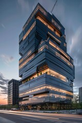 Fototapeta premium Exterior High Rise Building