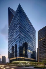 Naklejka premium Exterior High Rise Building