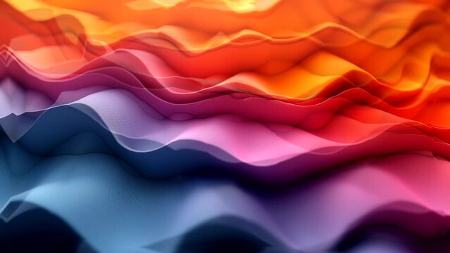 Abstract colorful watercolor background moving around. looping time-lapse animation background