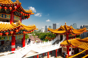 Fototapeta premium Thean Hou temple in Kuala Lumpur 