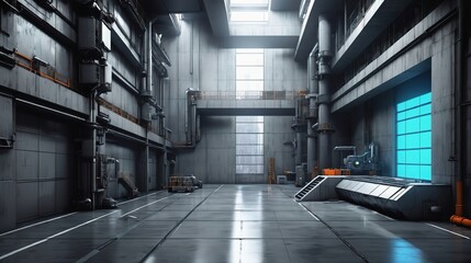 Obraz premium interior of warehouse