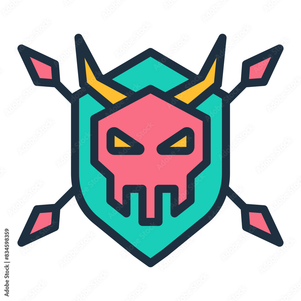 Canvas Prints Boss Fight Icon