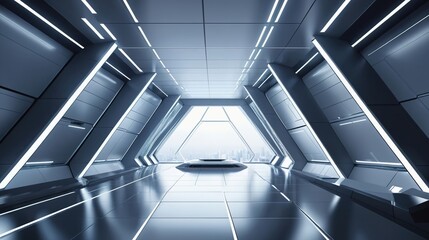 Fototapeta premium escalator in the airport