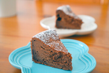 バレンタインに作った手作りガトーショコラ