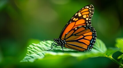 A butterfly is a flying flower, a symbol of transformation and beauty, gracing the world with its delicate, ephemeral presence