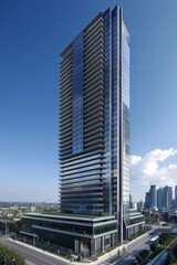 Exterior High Rise Building