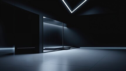 3d render of a interior