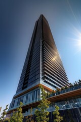 Fototapeta premium Exterior High Rise Building