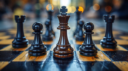 Consulting, Business Operation, Business Management, Business Strategy. Game, Chess,