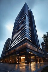 Exterior High Rise Building