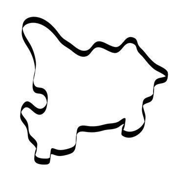 Haut-Uele map outline 