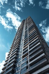 Fototapeta premium Exterior High Rise Building
